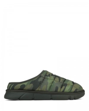 Camo Naked Wolfe Montana Men's Slippers | RIYADH 127HECGYD