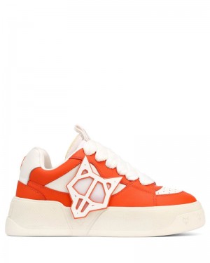 Orange Naked Wolfe Kosa Men's Sneakers | RIYADH 584LFRQTK