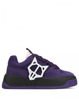 Purple Naked Wolfe Kosa Grape Men's Sneakers | RIYADH 792TOCLXM