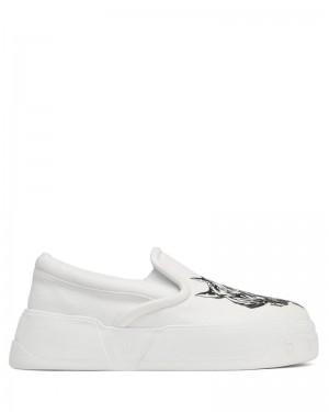 White Naked Wolfe Killer Men's Sneakers | RIYADH 746QSANPW