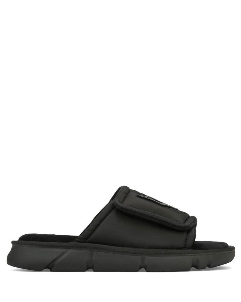 Black Naked Wolfe Alaska Men\'s Slides | RIYADH 612UFYXJP