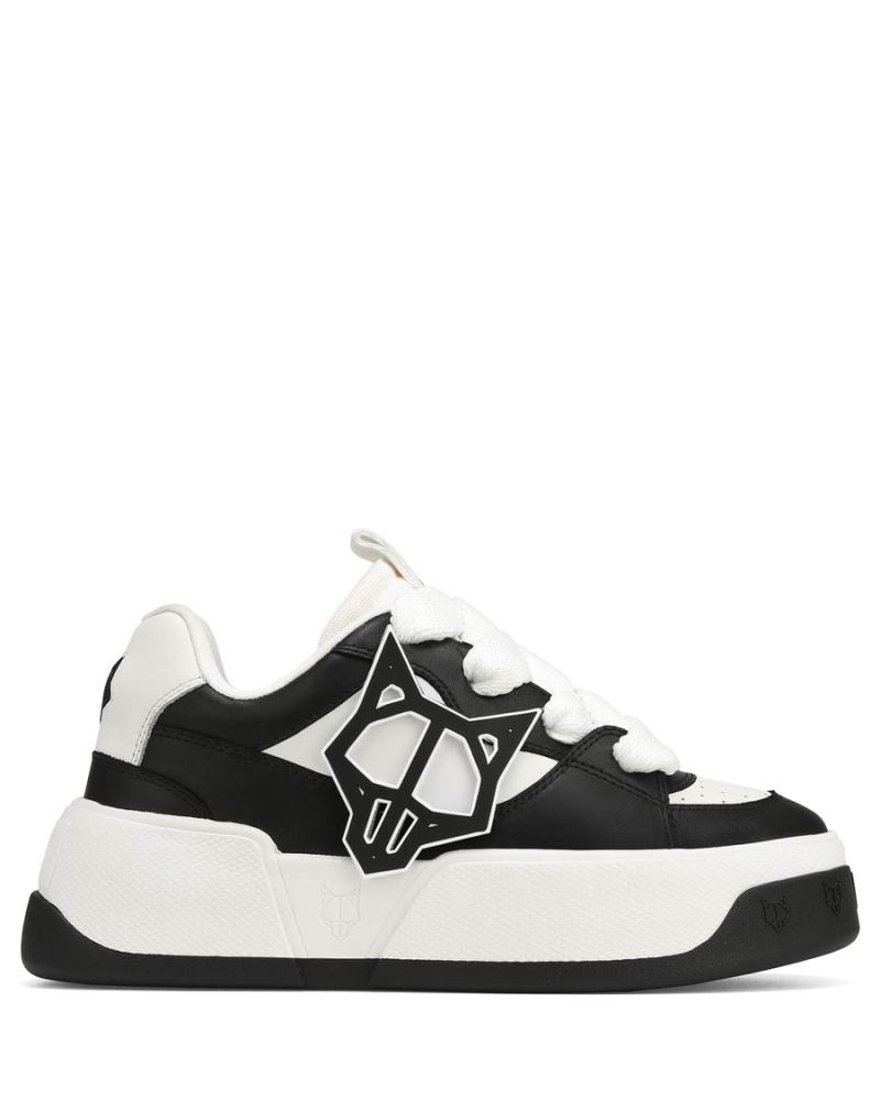 Black Naked Wolfe City Women's Sneakers | RIYADH 496DWFAUP