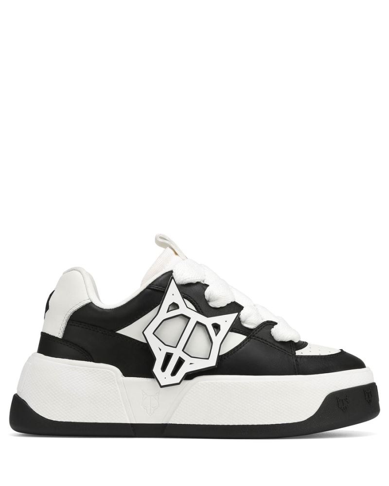 Black Naked Wolfe City Women's Sneakers | RIYADH 496DWFAUP