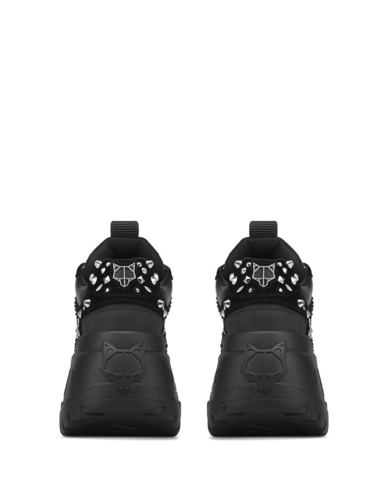 Black Naked Wolfe Fantasy Diamonds Women's Sneakers | RIYADH 840BNZGLF