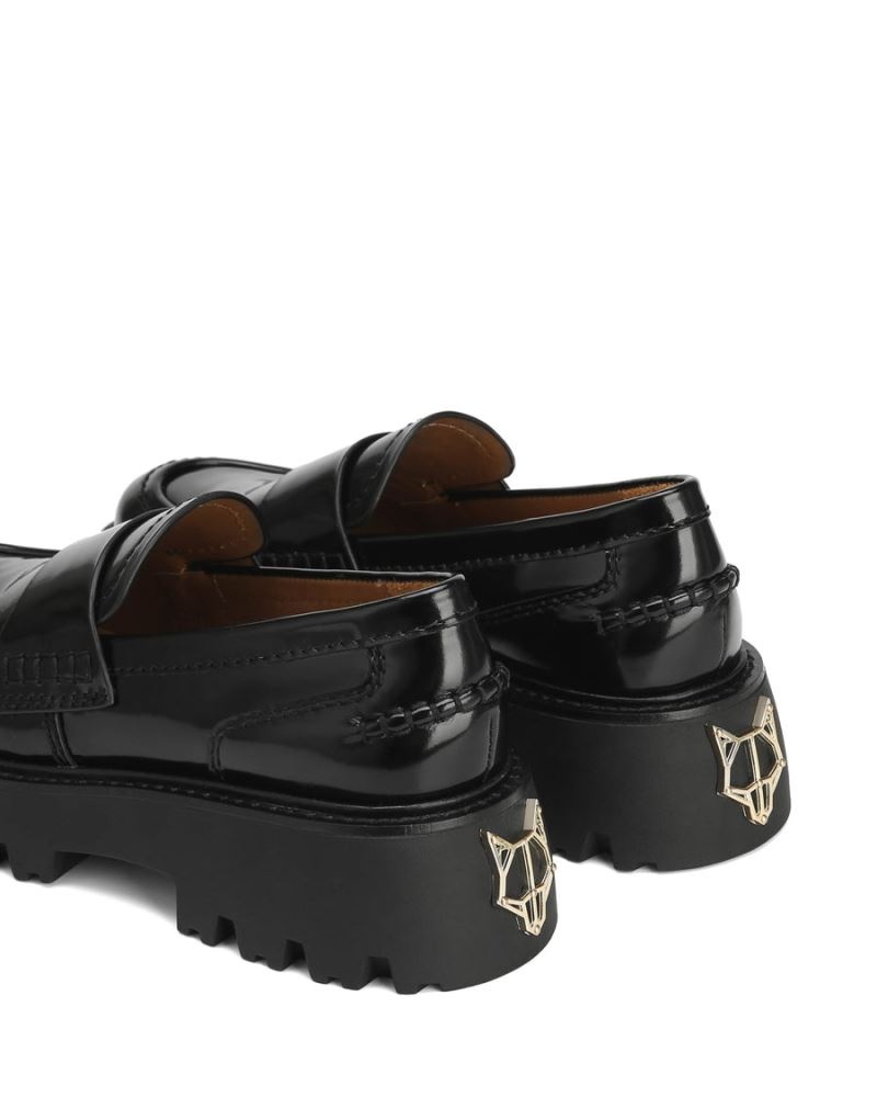 Black Naked Wolfe Flawless Box Women's Loafers | RIYADH 560ZODPGJ