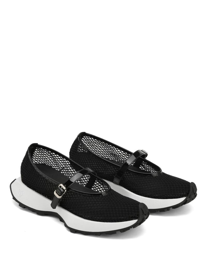 Black Naked Wolfe Protected Mesh Women's Loafers | RIYADH 439HRBVTD