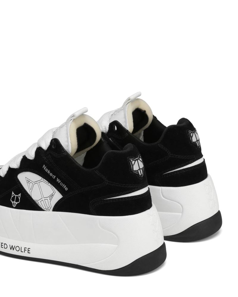 Black Naked Wolfe Snatch Women's Sneakers | RIYADH 896WKCBYU