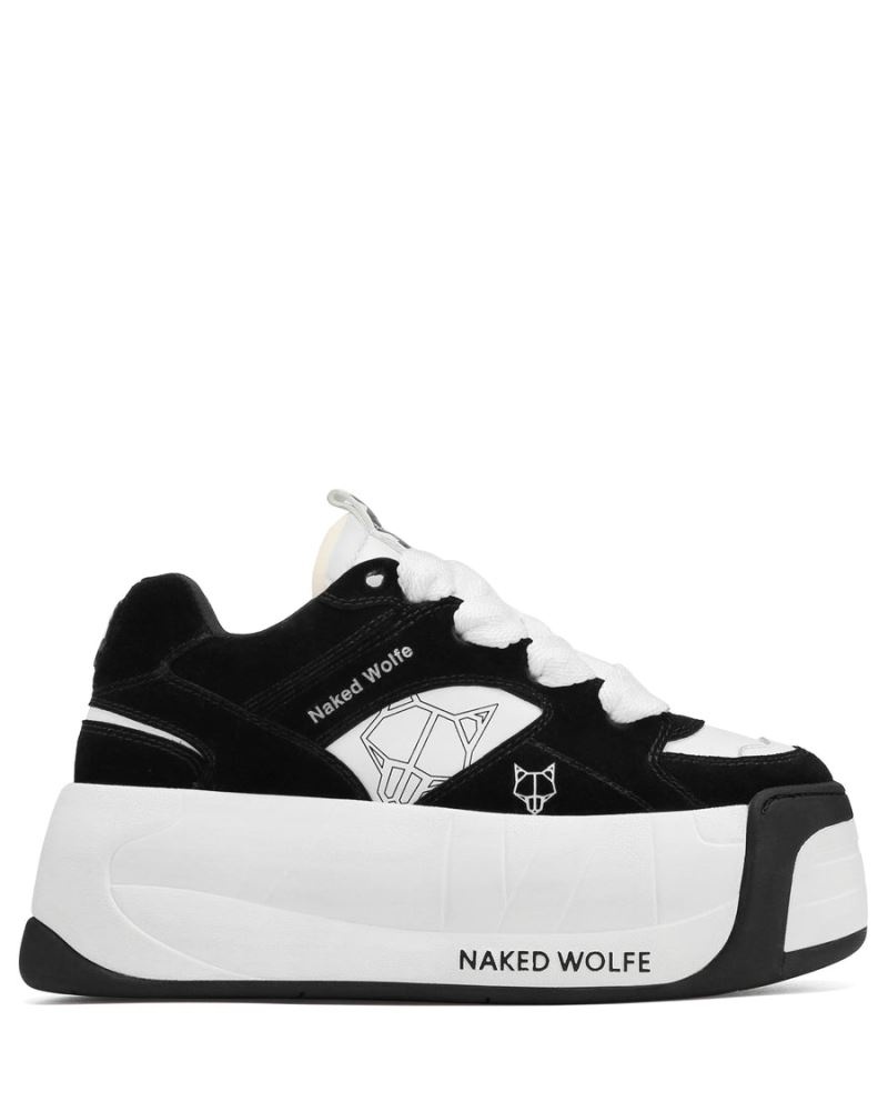 Black Naked Wolfe Snatch Women\'s Sneakers | RIYADH 896WKCBYU