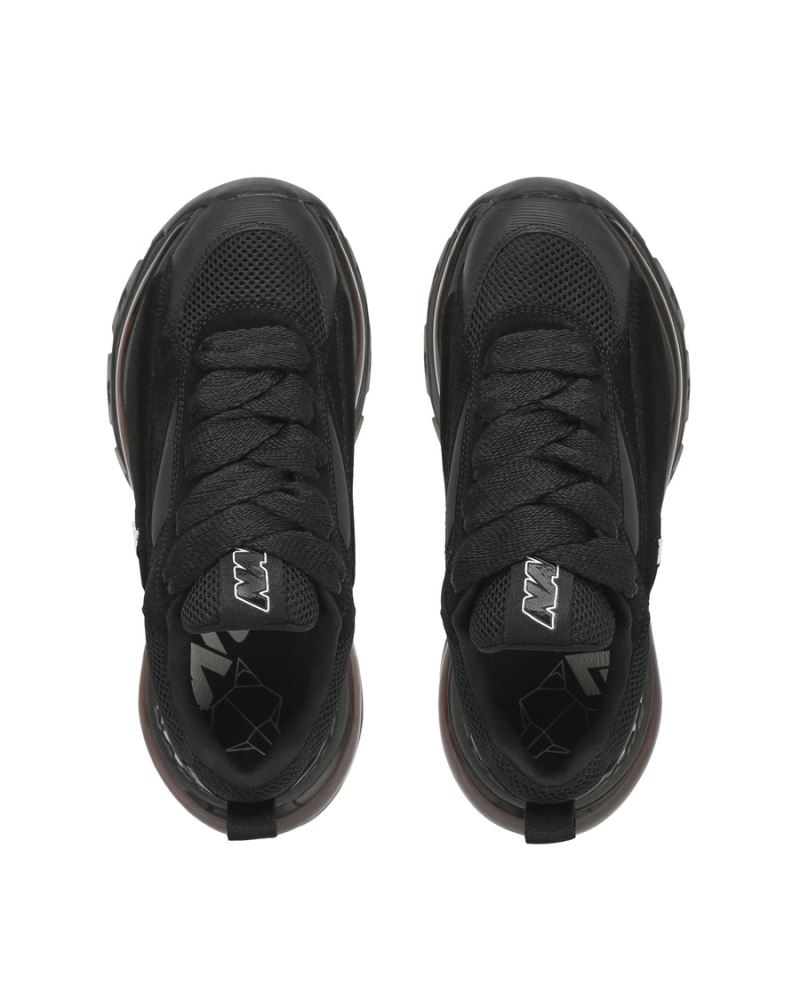 Black Naked Wolfe Strike Double Women's Sneakers | RIYADH 504IJAOSU