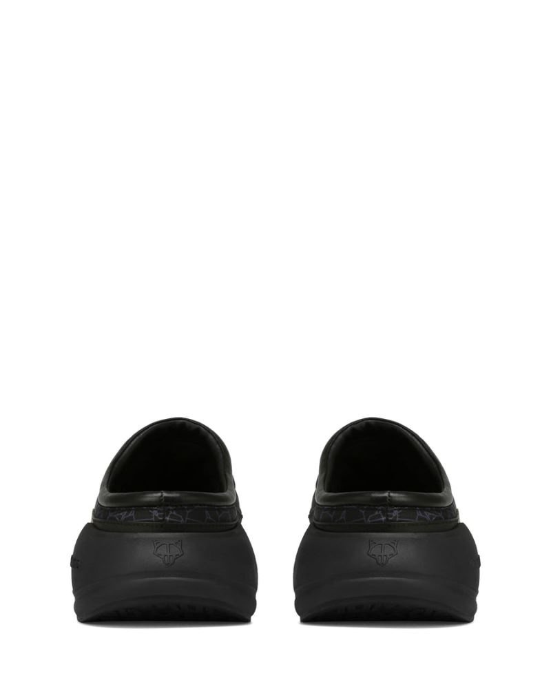 Black Naked Wolfe Tide Triple Men's Slippers | RIYADH 316QOIAUJ