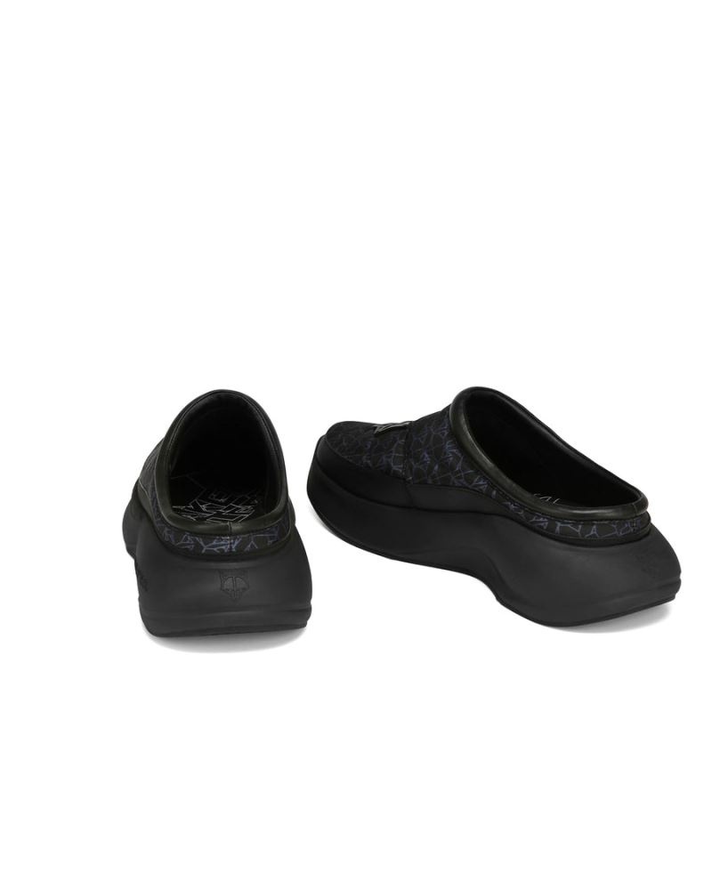 Black Naked Wolfe Tide Triple Men's Slippers | RIYADH 316QOIAUJ