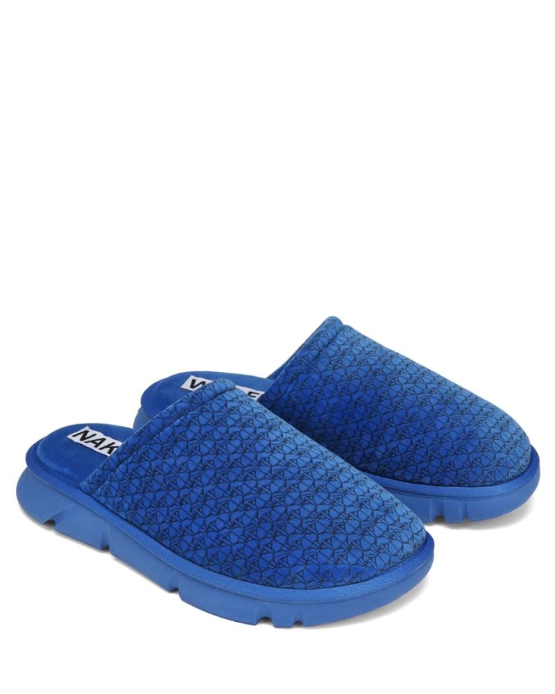 Blue Naked Wolfe Ohio Men's Slippers | RIYADH 290WBDHOC