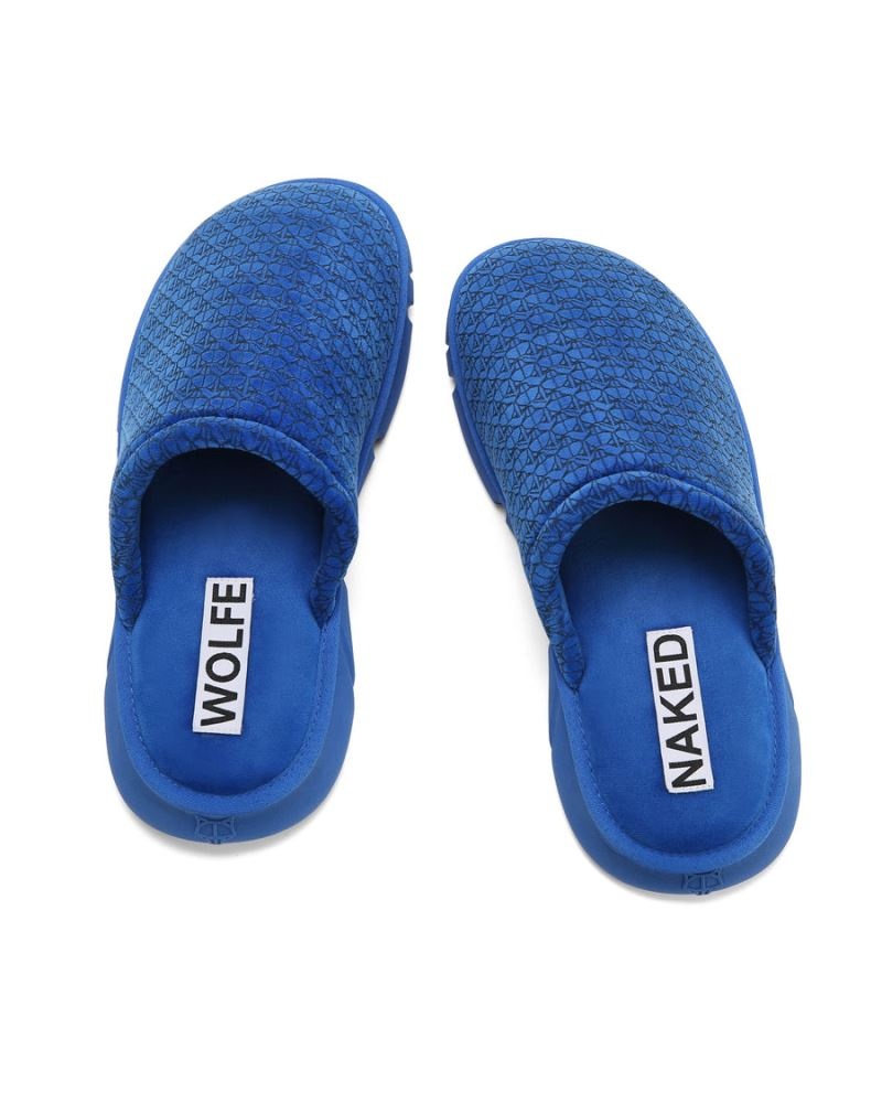 Blue Naked Wolfe Ohio Men's Slippers | RIYADH 290WBDHOC