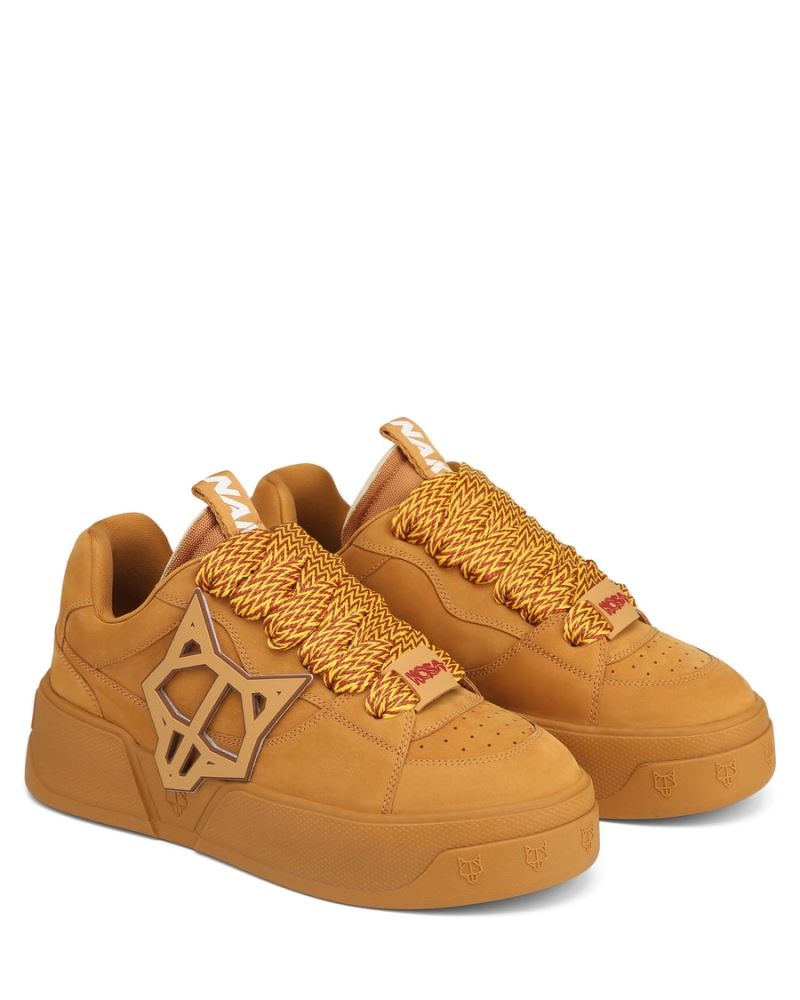 Brown Naked Wolfe Kosa Wheat Men's Sneakers | RIYADH 540OYBXJT