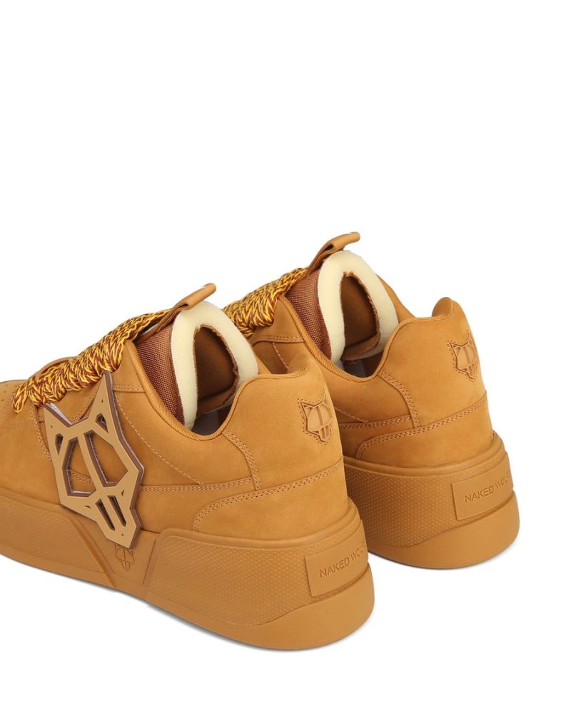 Brown Naked Wolfe Kosa Wheat Men's Sneakers | RIYADH 540OYBXJT