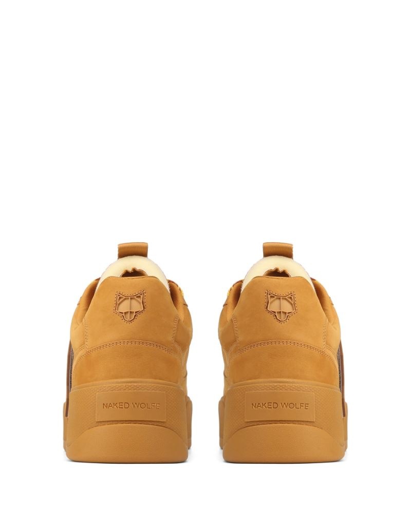 Brown Naked Wolfe Kosa Wheat Men's Sneakers | RIYADH 540OYBXJT