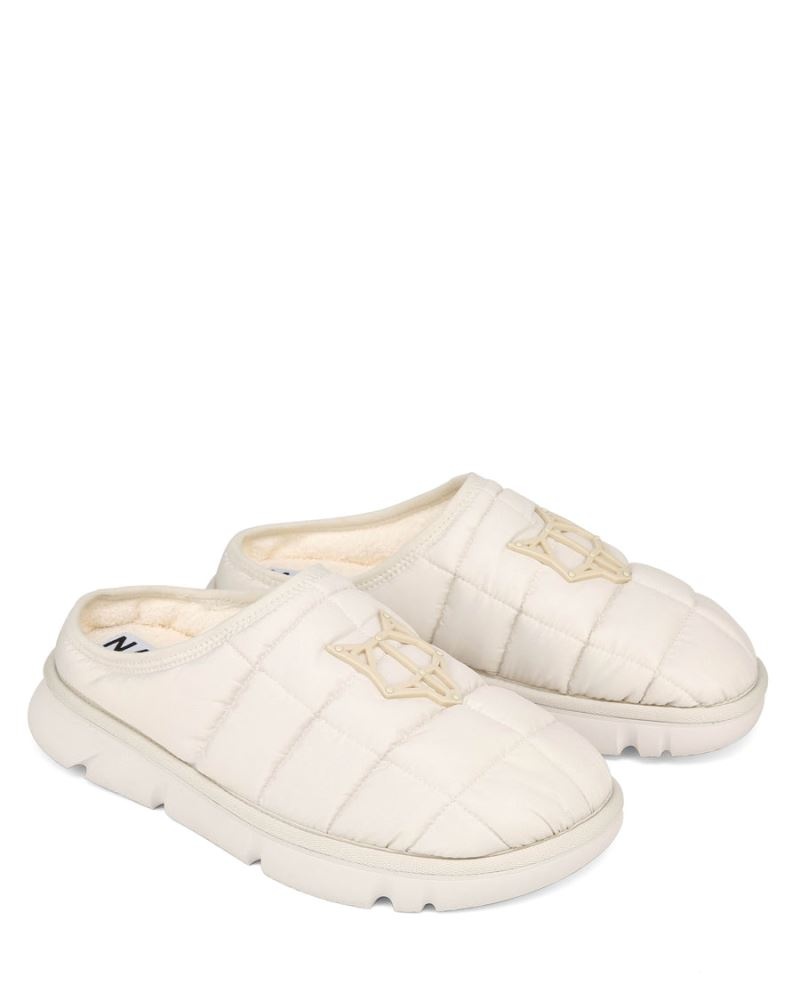 Cream Naked Wolfe Montana Men's Slippers | RIYADH 013HAKVWO