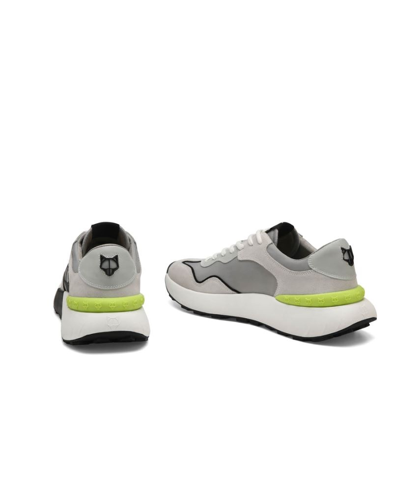 Grey Naked Wolfe Drought Men's Sneakers | RIYADH 024BTAFMV