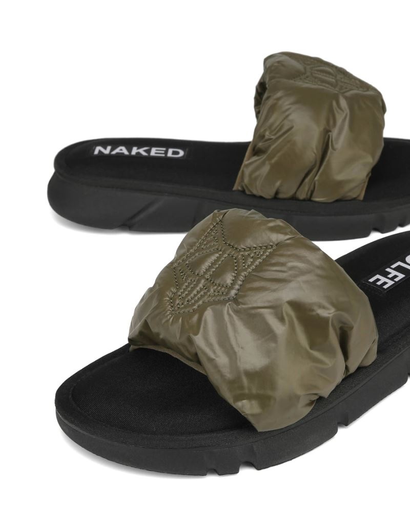 Olive Naked Wolfe Coasting Men's Slides | RIYADH 149JZFXAR