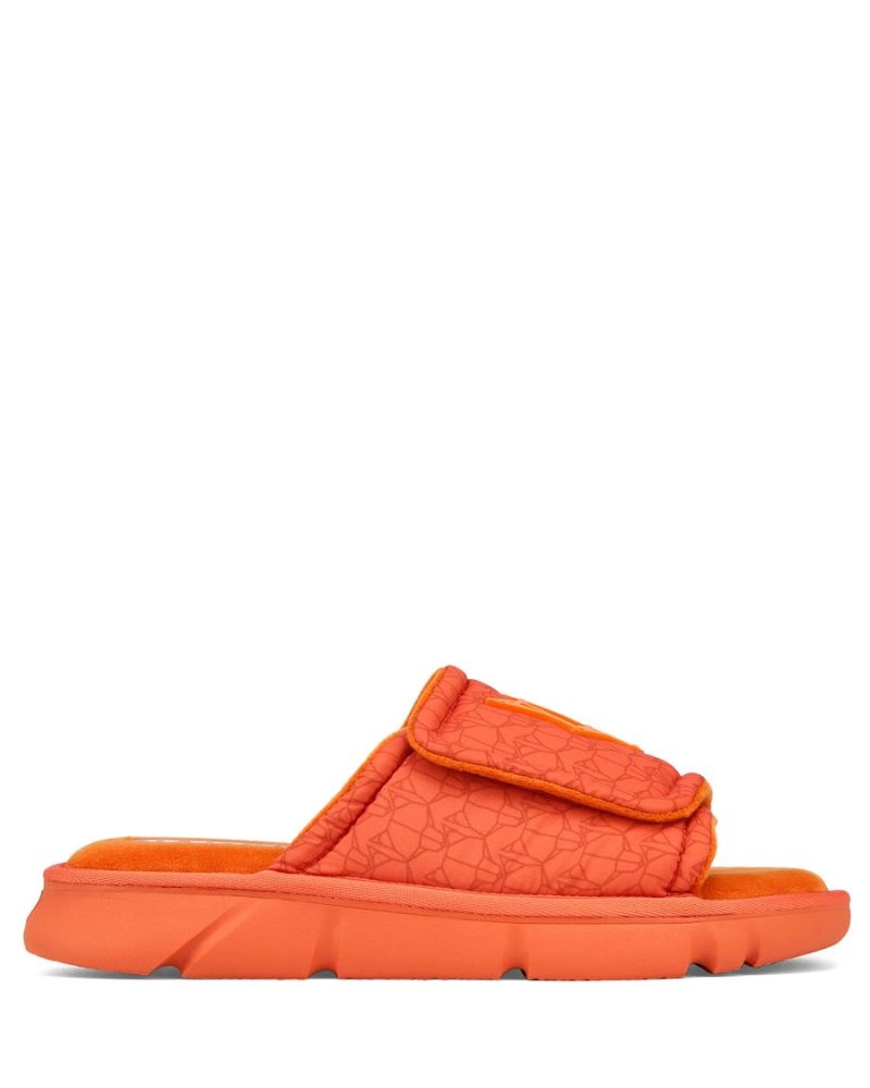 Orange Naked Wolfe Alaska Monogram Men\'s Slides | RIYADH 790XIVWHP