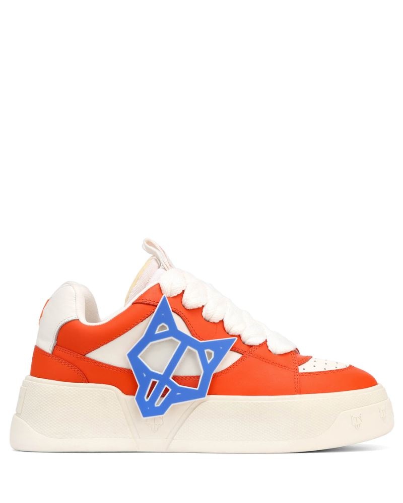 Orange Naked Wolfe Kosa Men's Sneakers | RIYADH 584LFRQTK