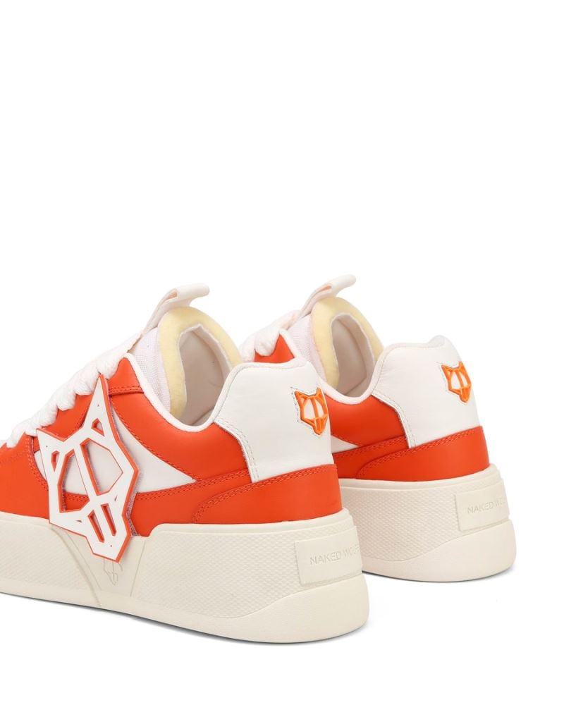 Orange Naked Wolfe Kosa Men's Sneakers | RIYADH 584LFRQTK