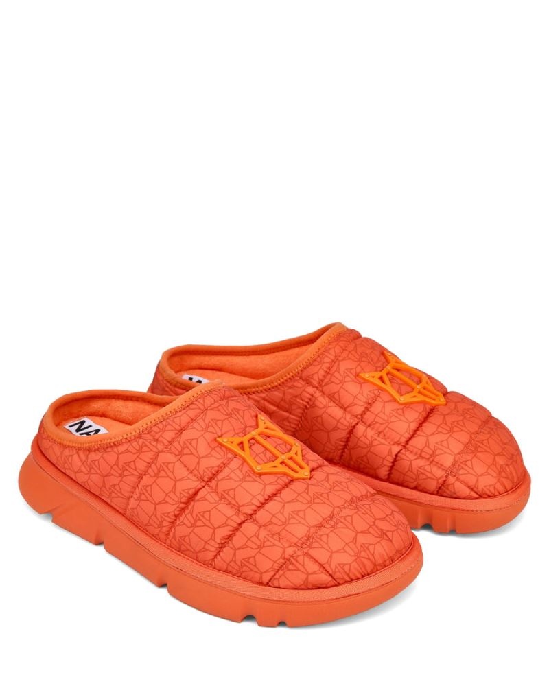 Orange Naked Wolfe Montana Monogram Men's Slippers | RIYADH 407RXAHQF