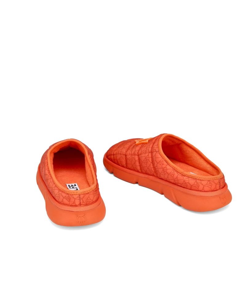 Orange Naked Wolfe Montana Monogram Men's Slippers | RIYADH 407RXAHQF