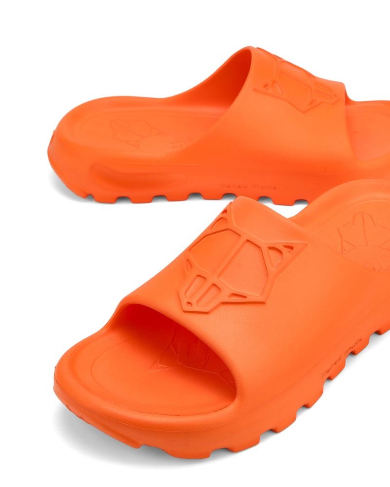 Orange Naked Wolfe Tommy Men's Slides | RIYADH 246EPFTGM