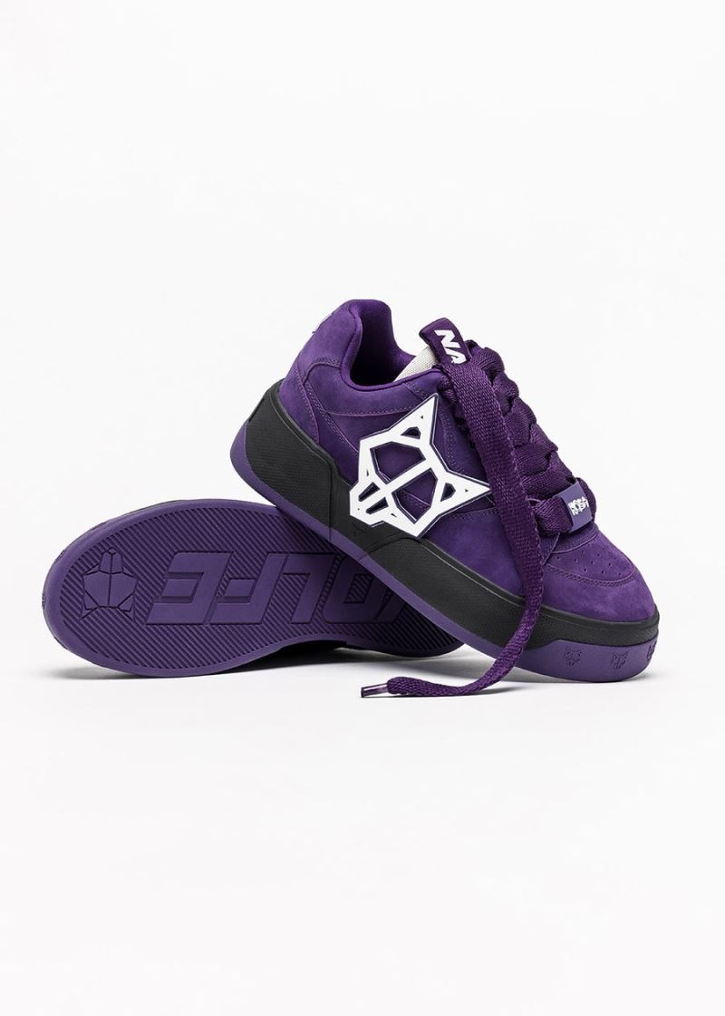 Purple Naked Wolfe Kosa Grape Men's Sneakers | RIYADH 792TOCLXM