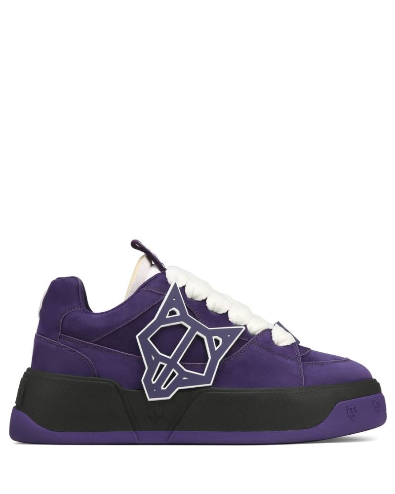 Purple Naked Wolfe Kosa Grape Men's Sneakers | RIYADH 792TOCLXM