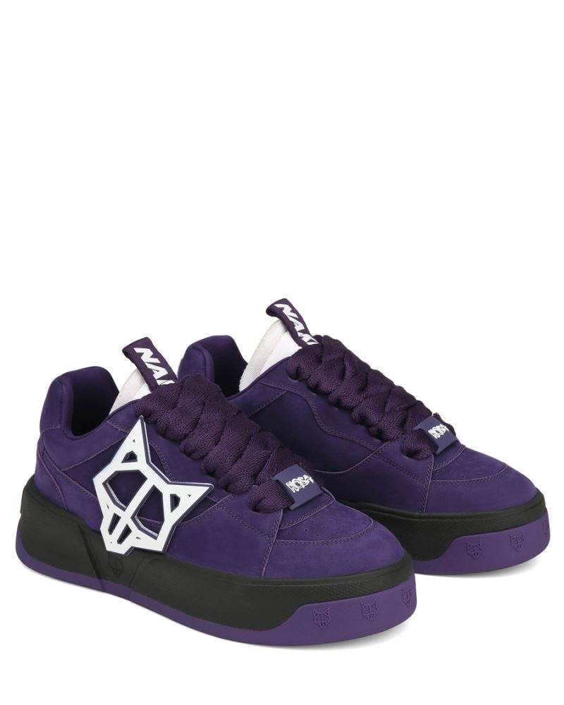 Purple Naked Wolfe Kosa Grape Men's Sneakers | RIYADH 792TOCLXM