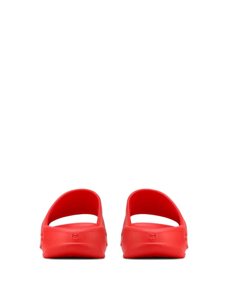 Red Naked Wolfe Tommy Men's Slides | RIYADH 708OFJDGU