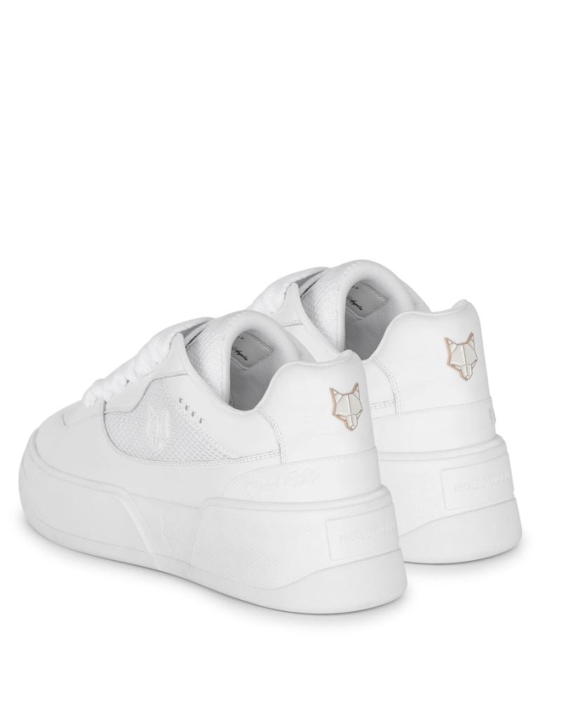 White Naked Wolfe Kosa Signature Men's Sneakers | RIYADH 084OSLVNB