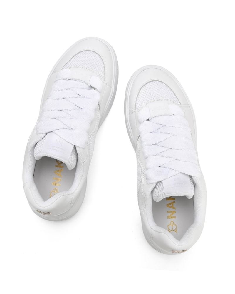 White Naked Wolfe Kosa Signature Men's Sneakers | RIYADH 084OSLVNB