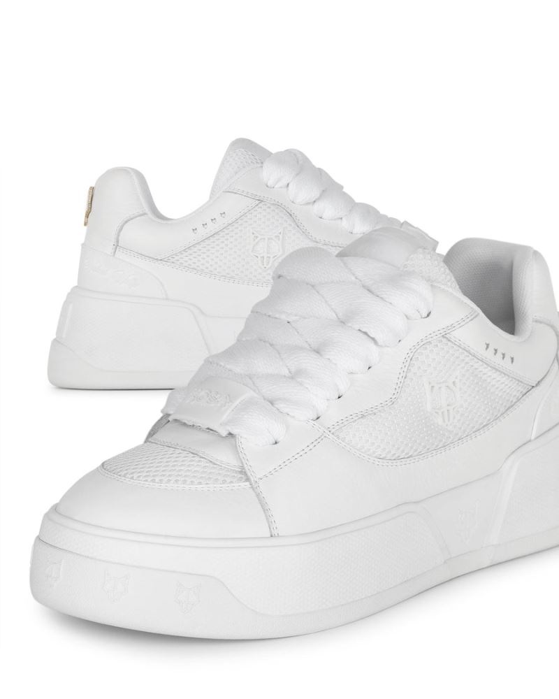 White Naked Wolfe Kosa Signature Men's Sneakers | RIYADH 084OSLVNB