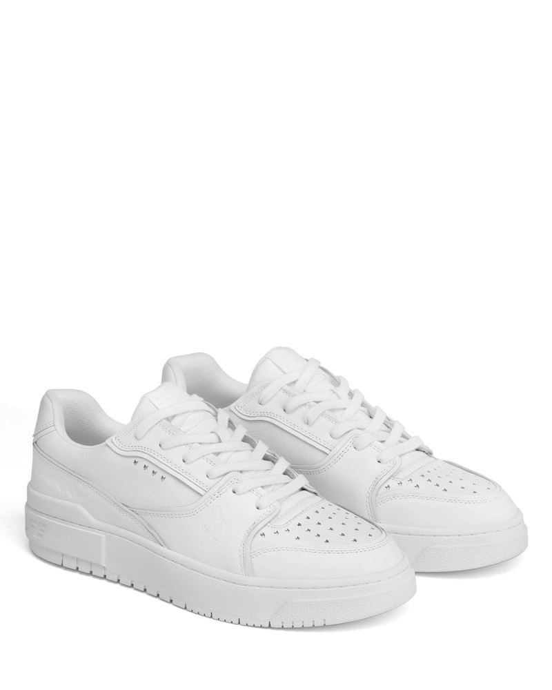 White Naked Wolfe NW-01 Triple Leather Men's Sneakers | RIYADH 827MDWNYC