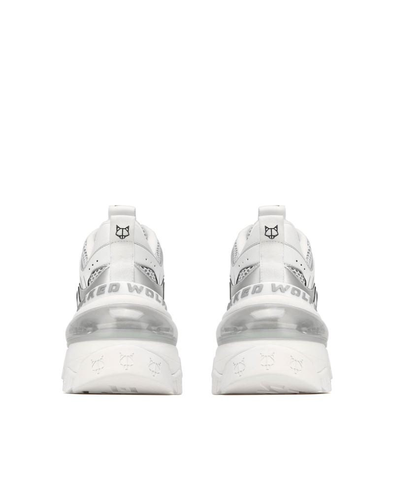 White Naked Wolfe Shadow Women's Sneakers | RIYADH 384ATKLBD