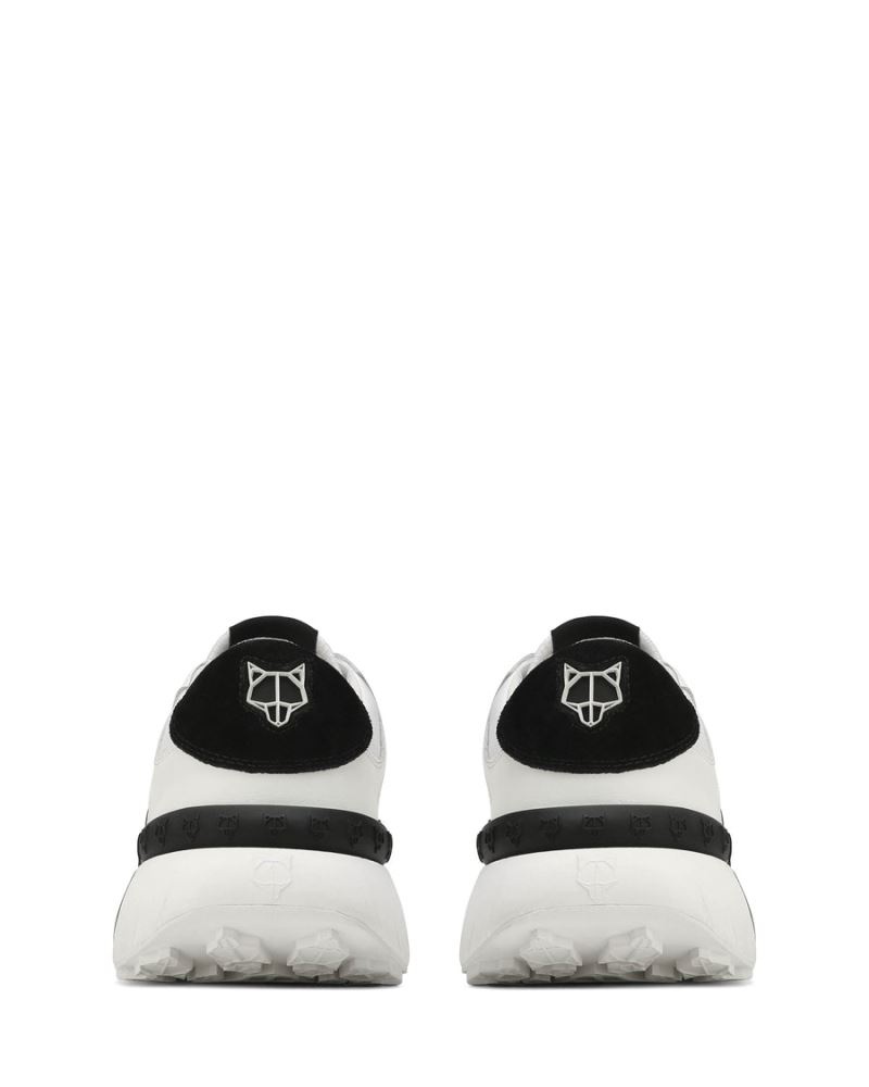 White / Black Naked Wolfe Drought Men's Sneakers | RIYADH 467ZUYRSQ